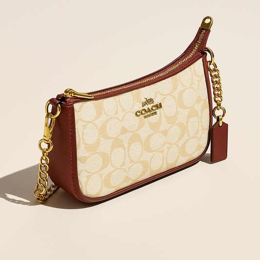Coach Signature Jacquard Mini Omuz Çantası