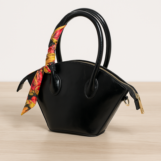 Zara Siyah Mini El Çantası