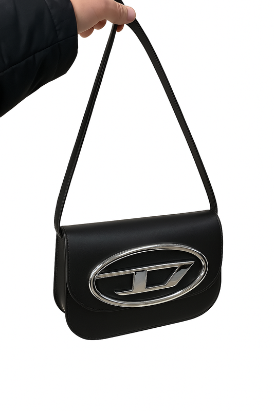 Diesel 1DR Siyah Omuz Çantası