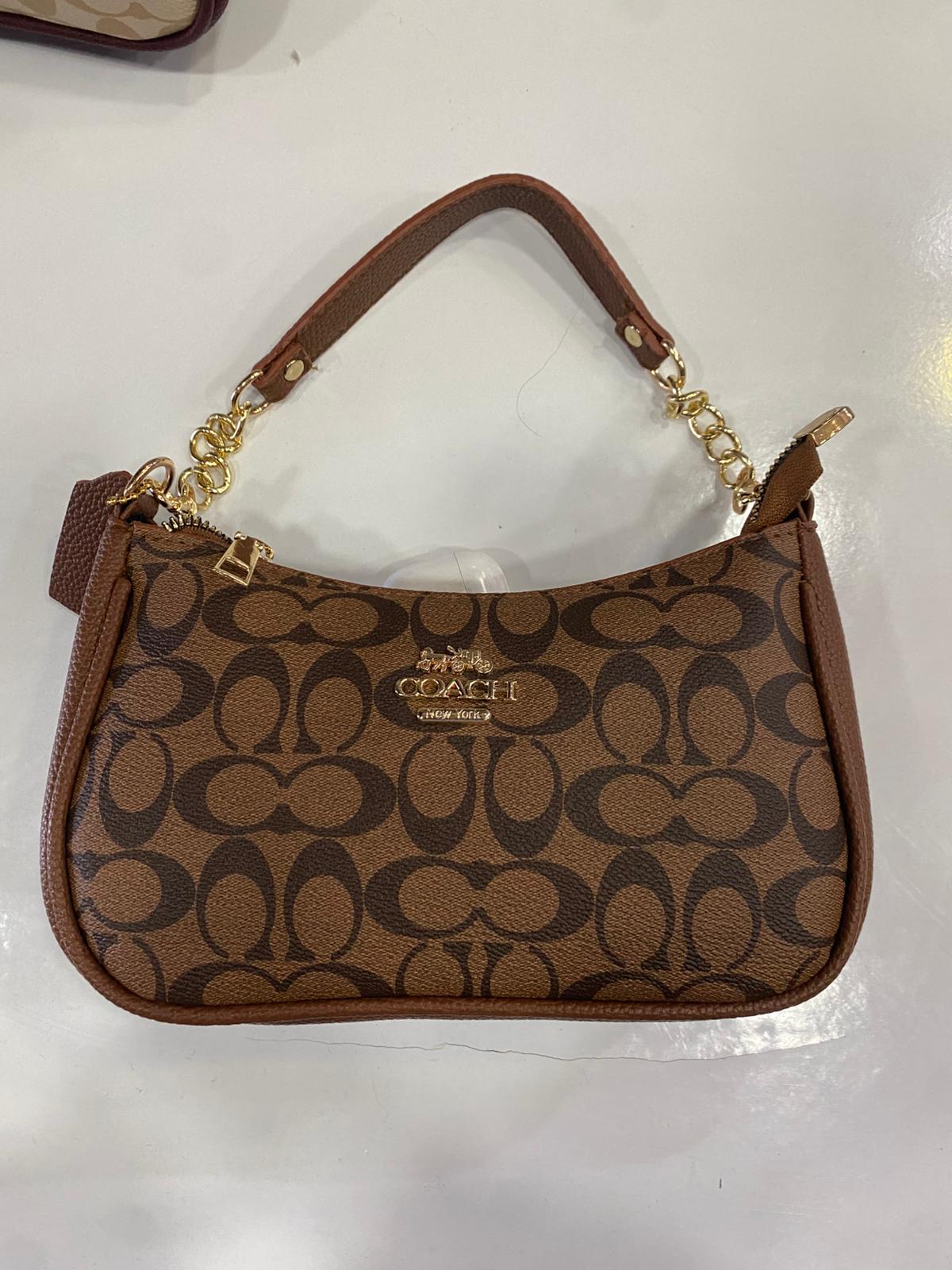 Coach Signature Jacquard Mini Omuz Çantası